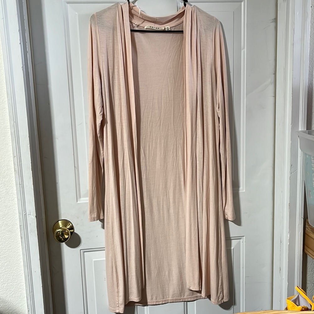 Light pink cardigan
